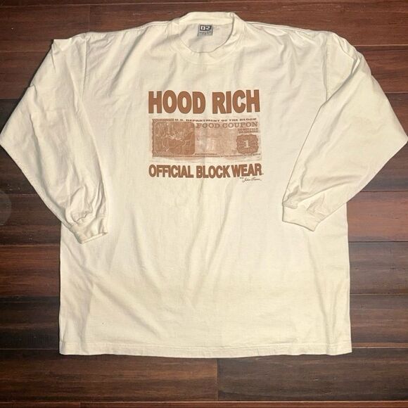 Official Blockwear Hood Rich Foodstamp Tee - Picture 1 of 3